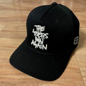 Slumerican Black Snapback Hat - The Losers Win Again